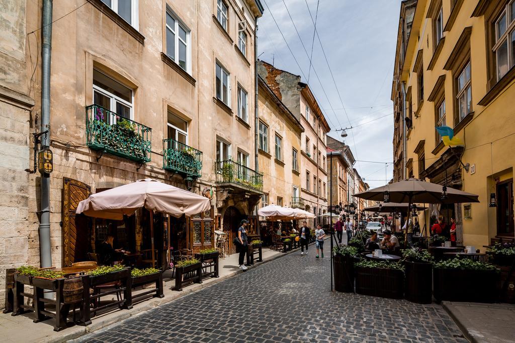 Nice Apartment Near Rynok Square Є Кондиціонер Світла Не Вимикали Lvov Exteriér fotografie